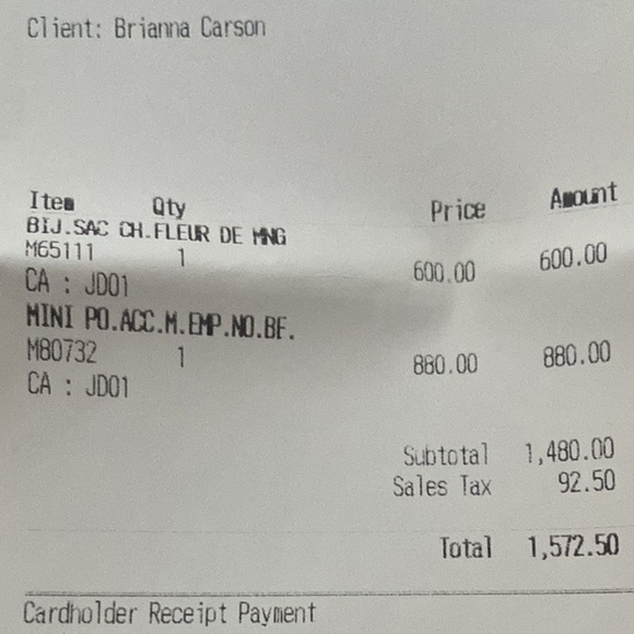 Louis Vuitton Pochette Accessoires Bicolor Monogram Empreinte Giant Mini - Picture 9 of 14